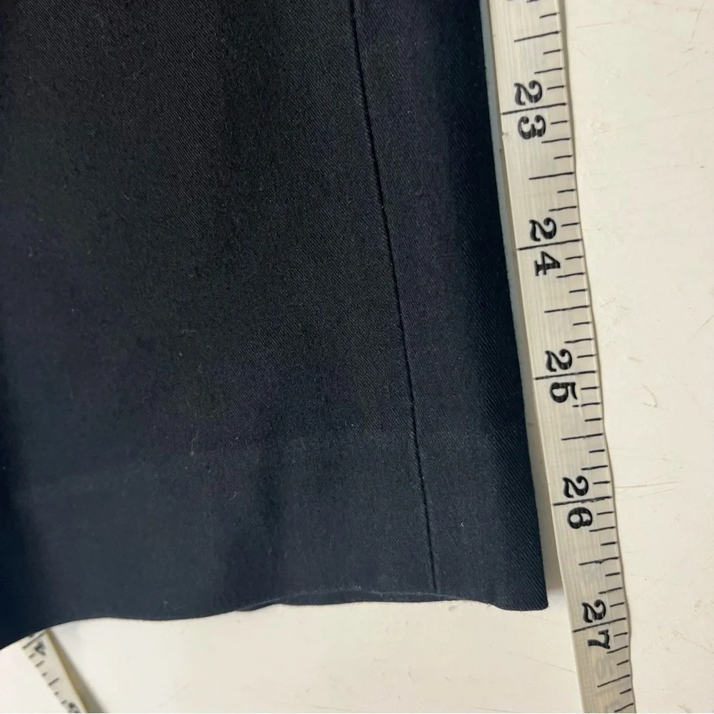 Theory Thaniel Approach Stretch Cropped Black Pull On Pants, size 10 - Picture 16 of 16